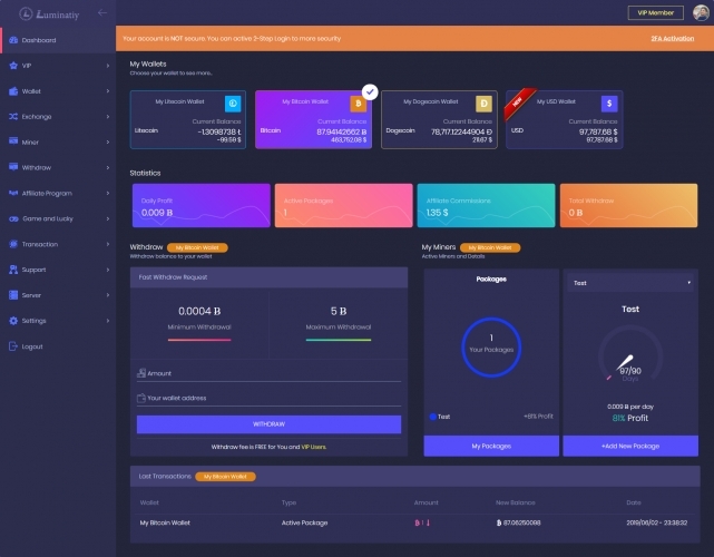 وب سایت سرمایه گذاری ارز دیجیتال